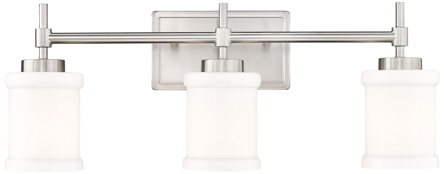 Image 5 Cadoc by Z-Lite Brushed Nickel 23.5 inch 3 Light Vanity more views