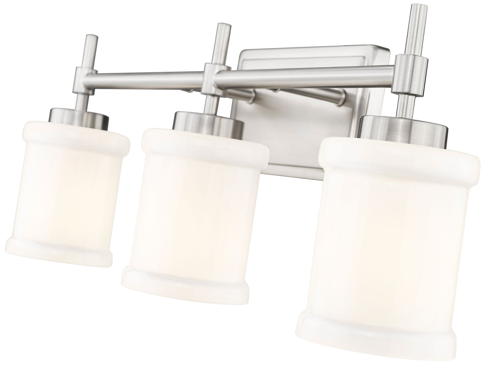 Image 6 Cadoc by Z-Lite Brushed Nickel 23.5 inch 3 Light Vanity more views