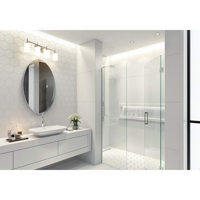 Image 2 Cadoc by Z-Lite Brushed Nickel 31.5 inch 4 Light Vanity more views