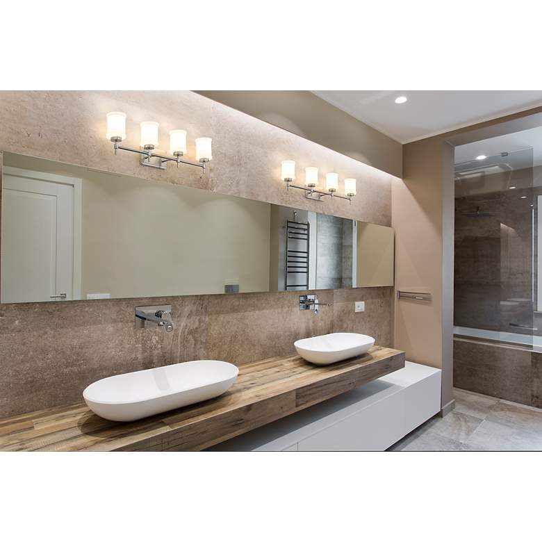 Image 3 Cadoc by Z-Lite Brushed Nickel 31.5 inch 4 Light Vanity more views