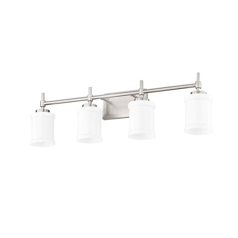 Image 7 Cadoc by Z-Lite Brushed Nickel 31.5 inch 4 Light Vanity more views