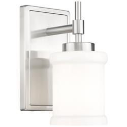 Cadoc by Z-Lite Brushed Nickel 4.5 inch 1 Light Wall Sconce
