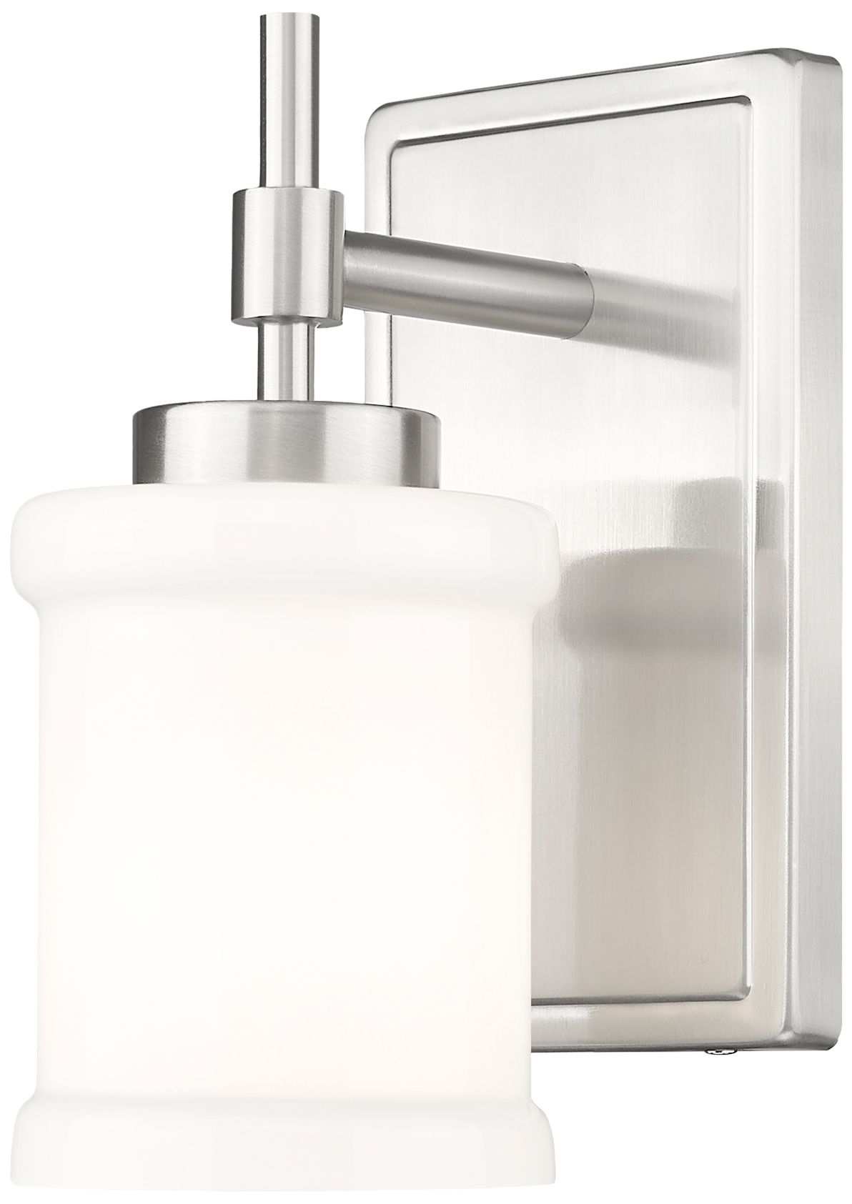 Image 2 Cadoc by Z-Lite Brushed Nickel 4.5 inch 1 Light Wall Sconce more views