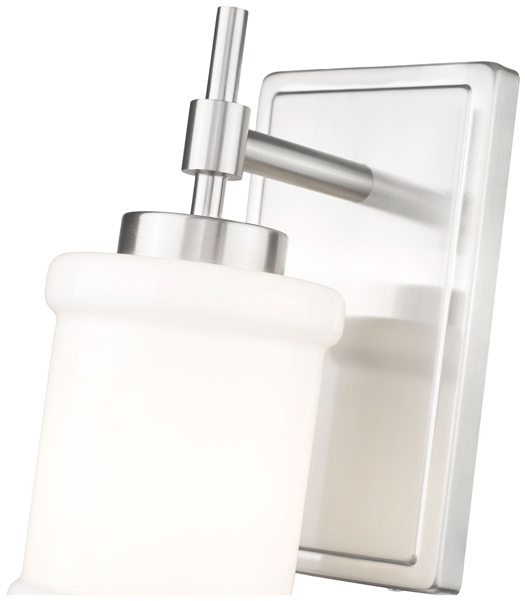 Image 7 Cadoc by Z-Lite Brushed Nickel 4.5 inch 1 Light Wall Sconce more views