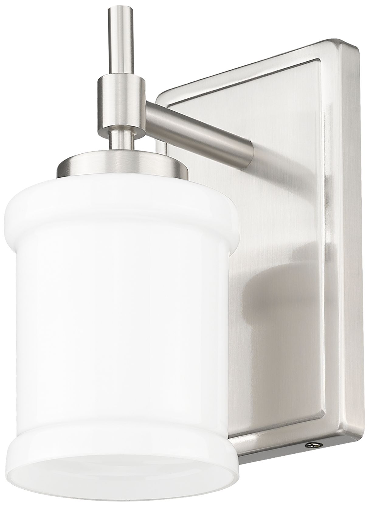 Cadoc by Z-Lite Brushed Nickel 4.5 inch 1 Light Wall Sconce