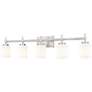 1_Cadoc by Z-Lite Brushed Nickel 40.5 inch 5 Light Vanity