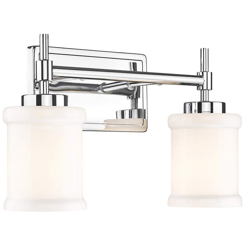 Image 1 Cadoc by Z-Lite Chrome 15 inch 2 Light Vanity