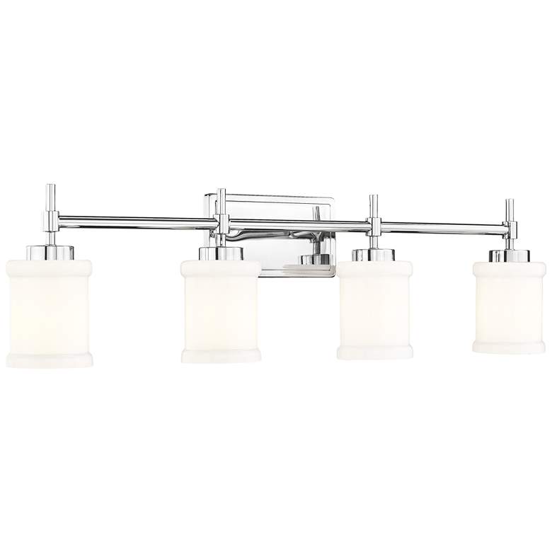 Image 1 Cadoc by Z-Lite Chrome 31.5 inch 4 Light Vanity