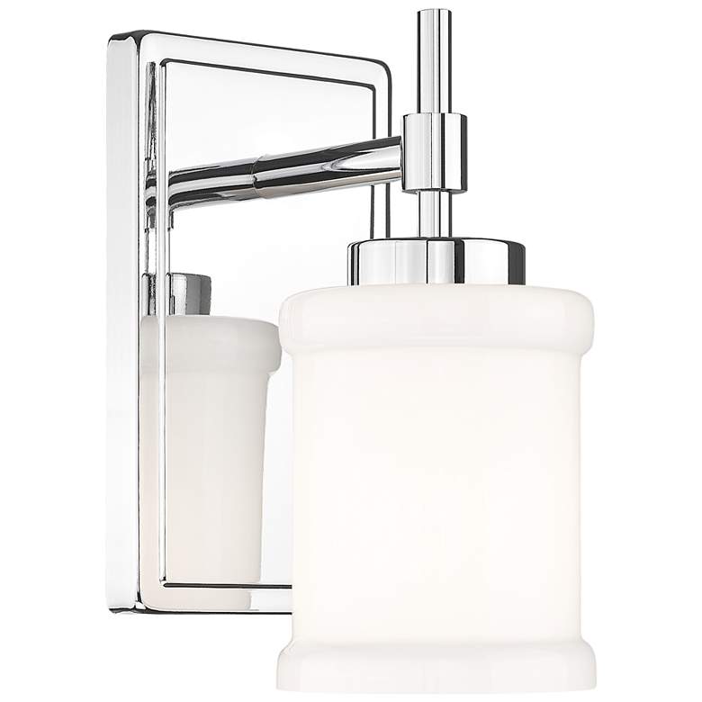 Image 1 Cadoc by Z-Lite Chrome 4.5 inch 1 Light Wall Sconce