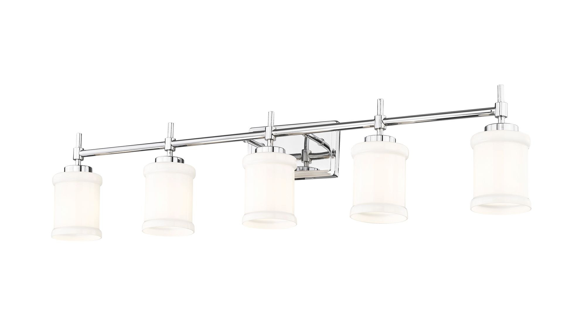 Image 4 Cadoc by Z-Lite Chrome 40.5 inch 5 Light Vanity more views