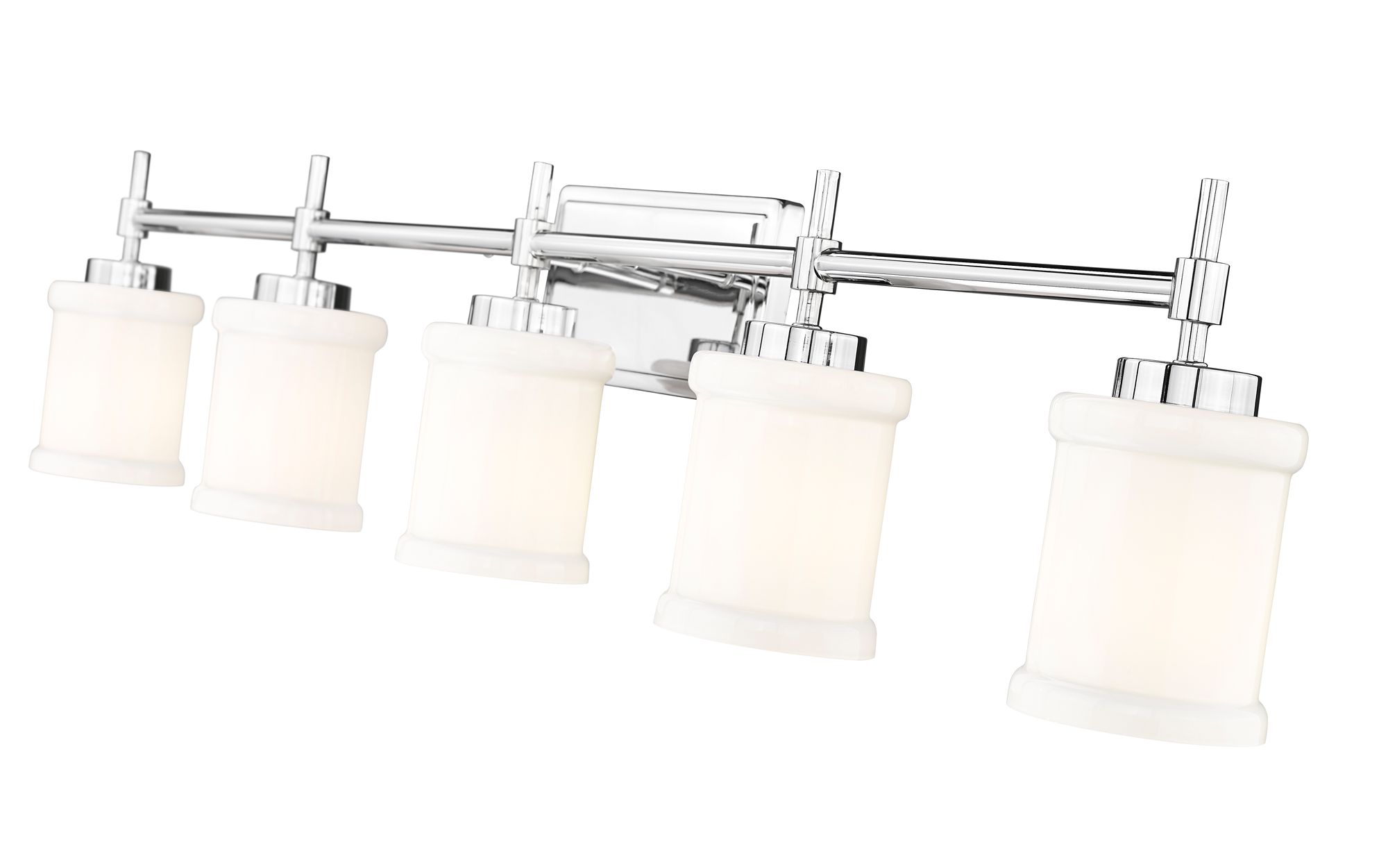 Image 6 Cadoc by Z-Lite Chrome 40.5 inch 5 Light Vanity more views