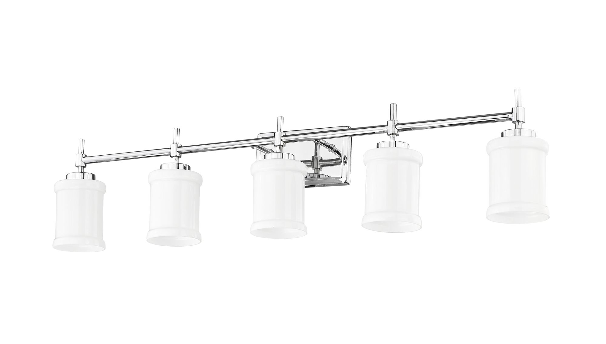 Image 7 Cadoc by Z-Lite Chrome 40.5 inch 5 Light Vanity more views