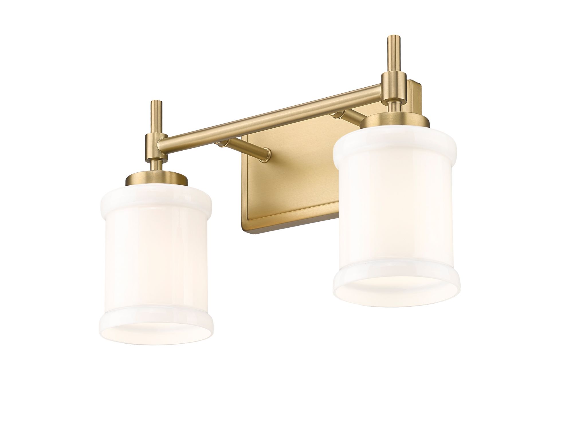 Image 5 Cadoc by Z-Lite Modern Gold 15 inch 2 Light Vanity more views