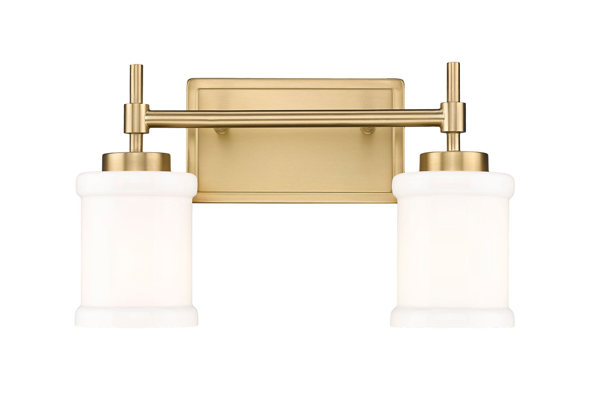 Image 6 Cadoc by Z-Lite Modern Gold 15 inch 2 Light Vanity more views