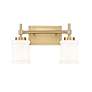 6_Cadoc by Z-Lite Modern Gold 15 inch 2 Light Vanity more views