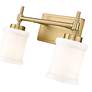 7_Cadoc by Z-Lite Modern Gold 15 inch 2 Light Vanity more views