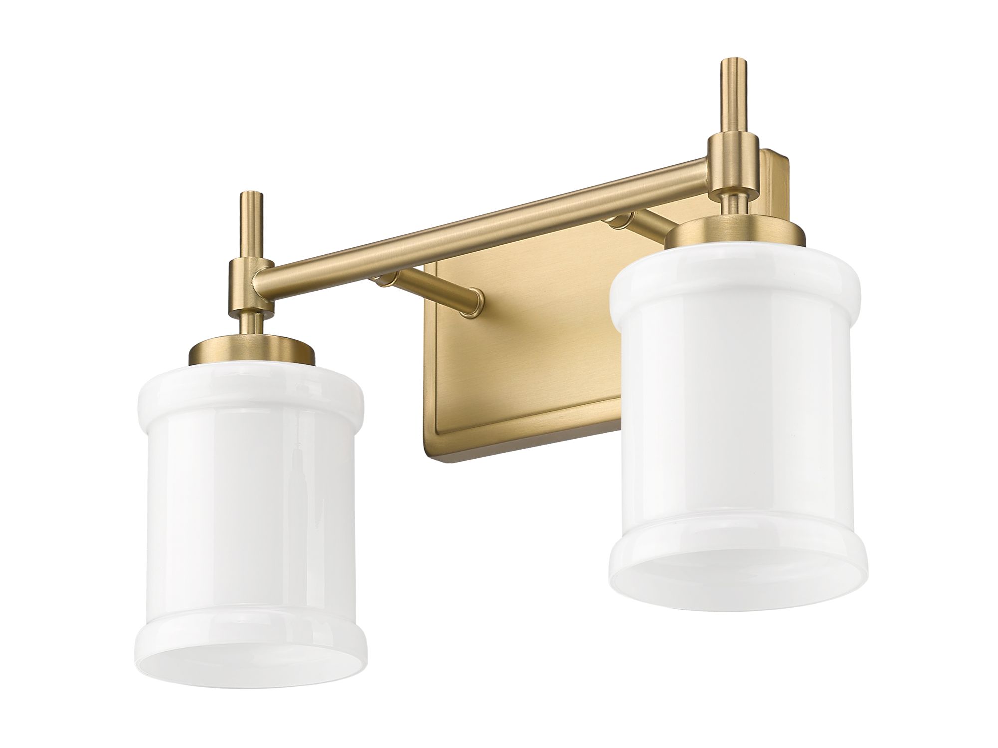 Cadoc by Z-Lite Modern Gold 15 inch 2 Light Vanity