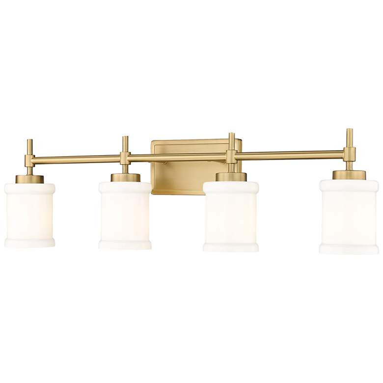 Image 2 Cadoc by Z-Lite Modern Gold 31.5 inch 4 Light Vanity