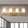 1_Cadoc by Z-Lite Modern Gold 31.5 inch 4 Light Vanity