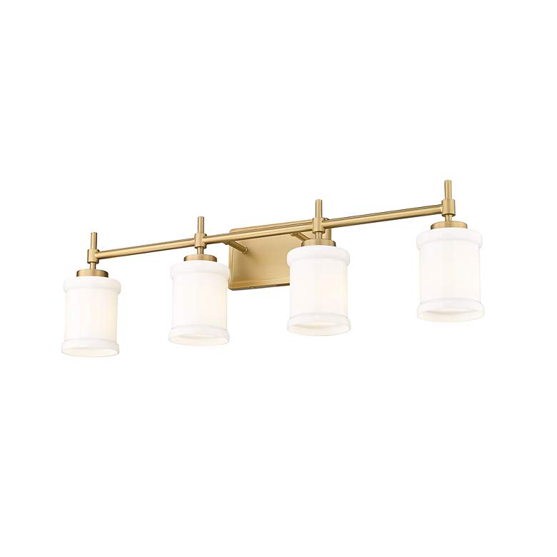 Image 5 Cadoc by Z-Lite Modern Gold 31.5 inch 4 Light Vanity more views