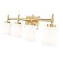 7_Cadoc by Z-Lite Modern Gold 31.5 inch 4 Light Vanity more views