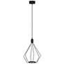 1_Cados LED Geometric Pendant Black Finish