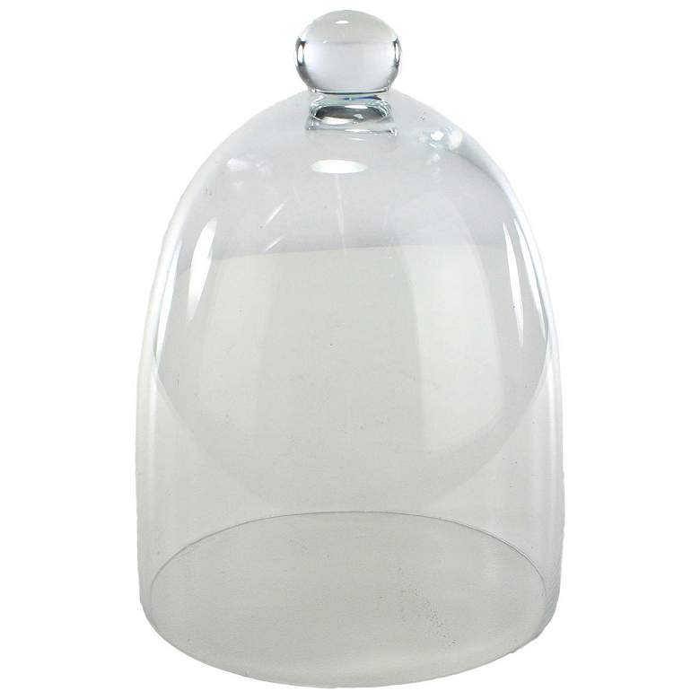 Image 1 Cadott Large Tapered Clear 7 3/4 inch High Glass Dome