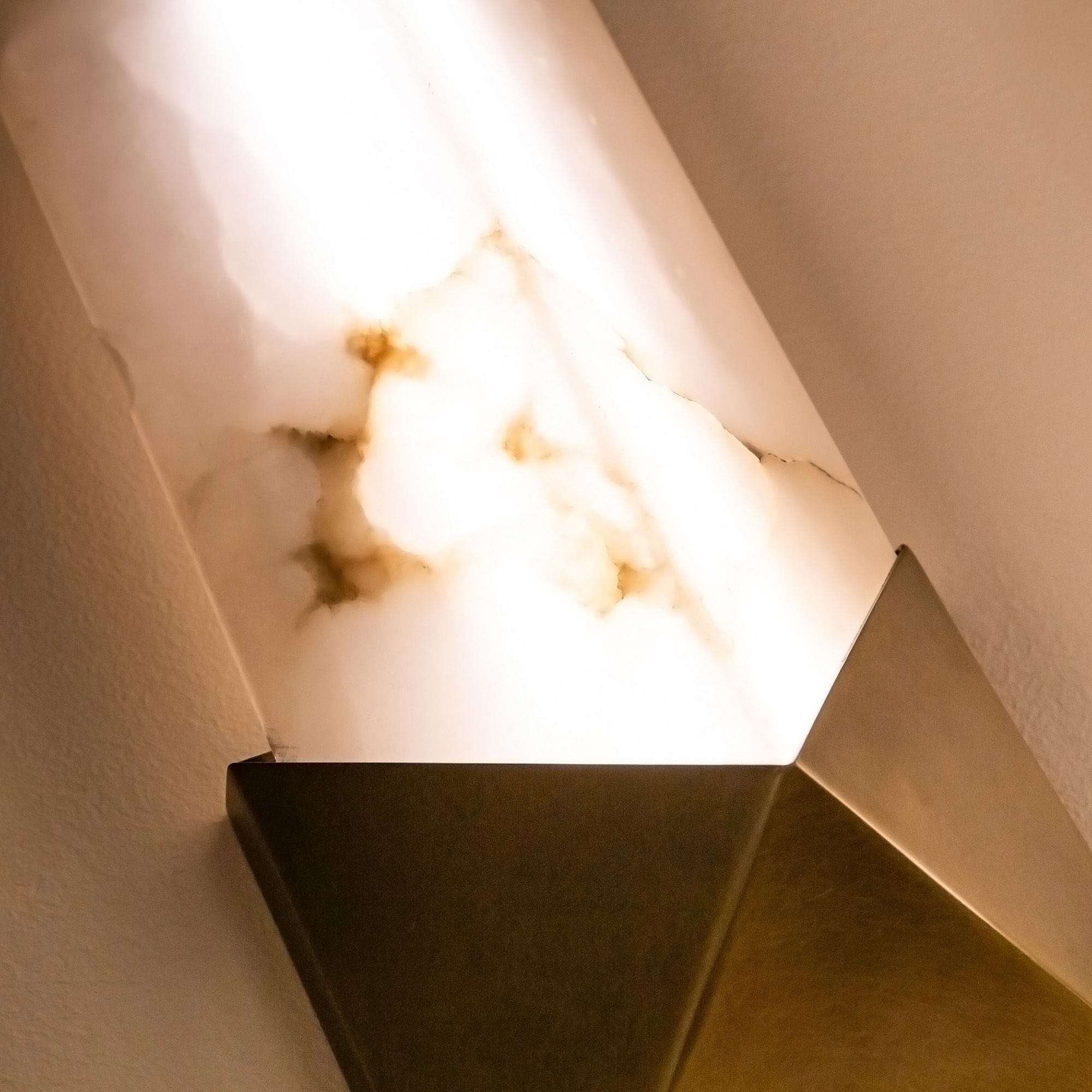 Image 5 Caesar 12" High Vintage Brass LED Wall Sconce more views