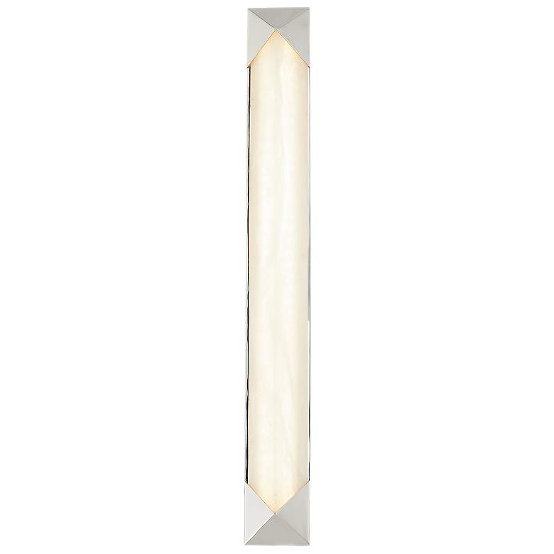 Image 1 Caesar 25" High Polished Nickel LED Wall Sconce