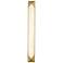 Caesar 25" High Vintage Brass LED Wall Sconce