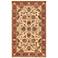 Caesar CAE-1001 Camel and Burnt Orange Area Rug