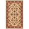 Caesar CAE-1001 Camel and Burnt Orange Area Rug