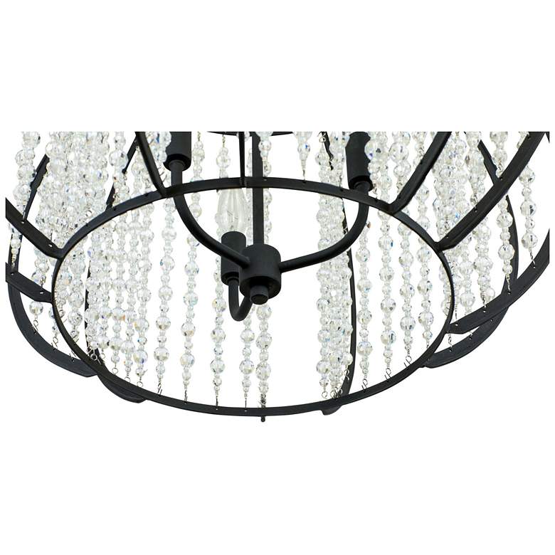 Image 4 Caesar Semi-Flush Ceiling Light 3-Lt Pendant - Carbon more views