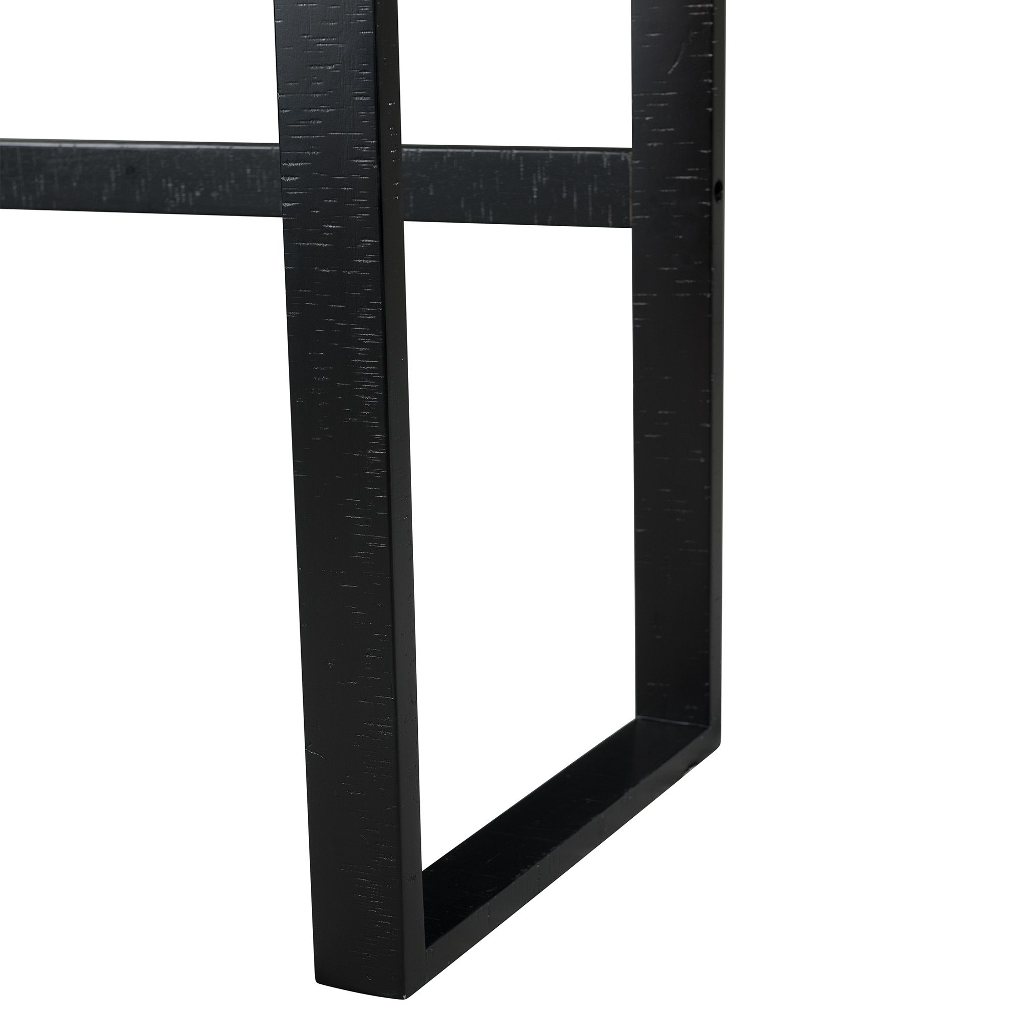 Caesar Walnut Wood 4-Piece Occasional Table and Stool Set