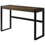 3_Caesar Walnut Wood 4-Piece Occasional Table and Stool Set more views
