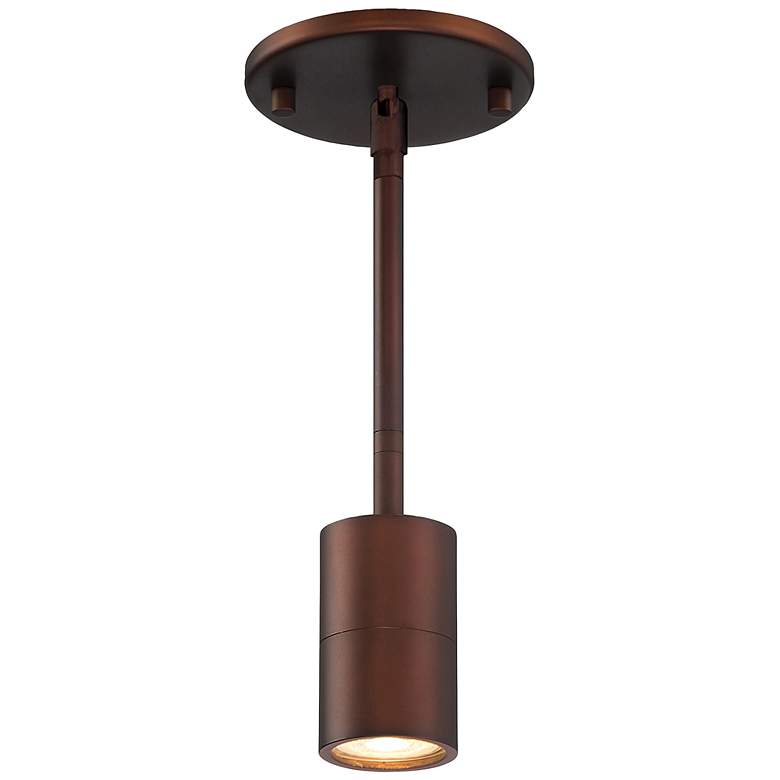 Image 7 Cafe 1 Light LED Wall Or Ceiling Spotlight - Bronze more views