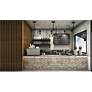 1_Cafe 2 1/2" Wide Matte Black LED Wall/Ceiling Spotlight