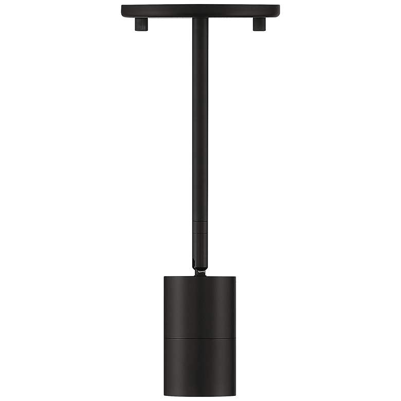 Image 3 Cafe 2 1/2 inch Wide Matte Black LED Wall/Ceiling Spotlight more views