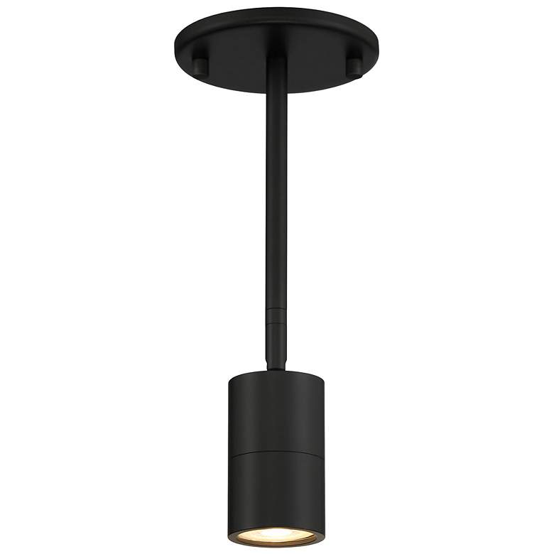 Image 6 Cafe 2 1/2 inch Wide Matte Black LED Wall/Ceiling Spotlight more views