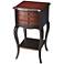 Cafe Noir 3-Drawer Wood Accent Table