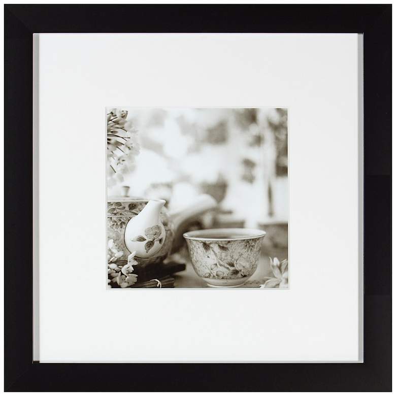 Image 1 Cafe XII 20 1/2" Square Still Life Photo Wall Art