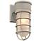 Cage 10" High Silver Outdoor Wall Light