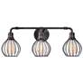 1_Cagney 25" Wide 3-Light Industrial Black Vanity Light