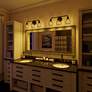 7_Cagney 25" Wide 3-Light Industrial Black Vanity Light more views