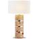 Cahill 28" High 1-Light Table Lamp - Natural Burl - Includes LED Bulb