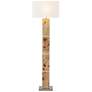 Cahill 63" High 1-Light Floor Lamp - Natural Burl - Includes LED Bulb