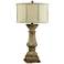 Cahors View Monkstown Distressed Beige Table Lamp