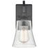 Caily 11" High Matte Black Wall Sconce
