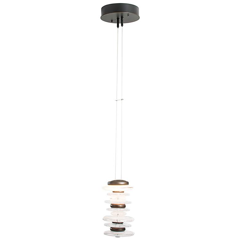 Image 2 Cairn Large Mini Pendant - Dark Smoke Finish - Standard Height more views