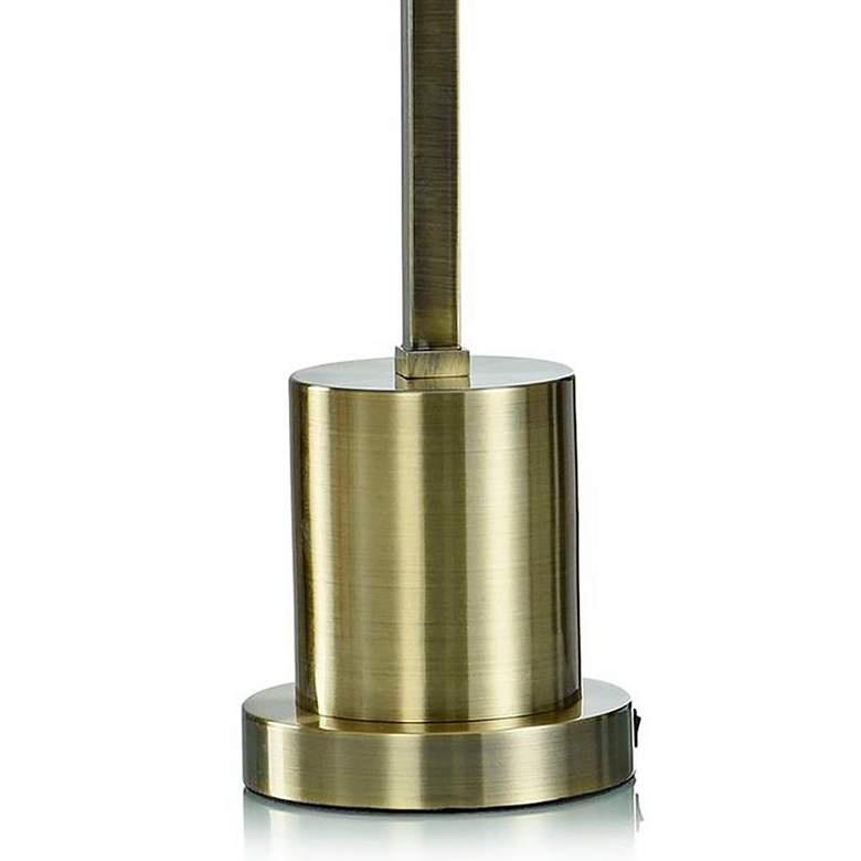 Image 3 Cais Table Lamp - Brass Finish On Metal Body - Metal Shade more views